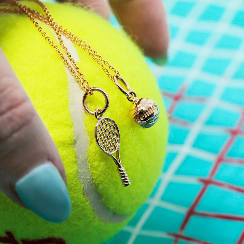 Tennis Ball, Solid Gold Mini