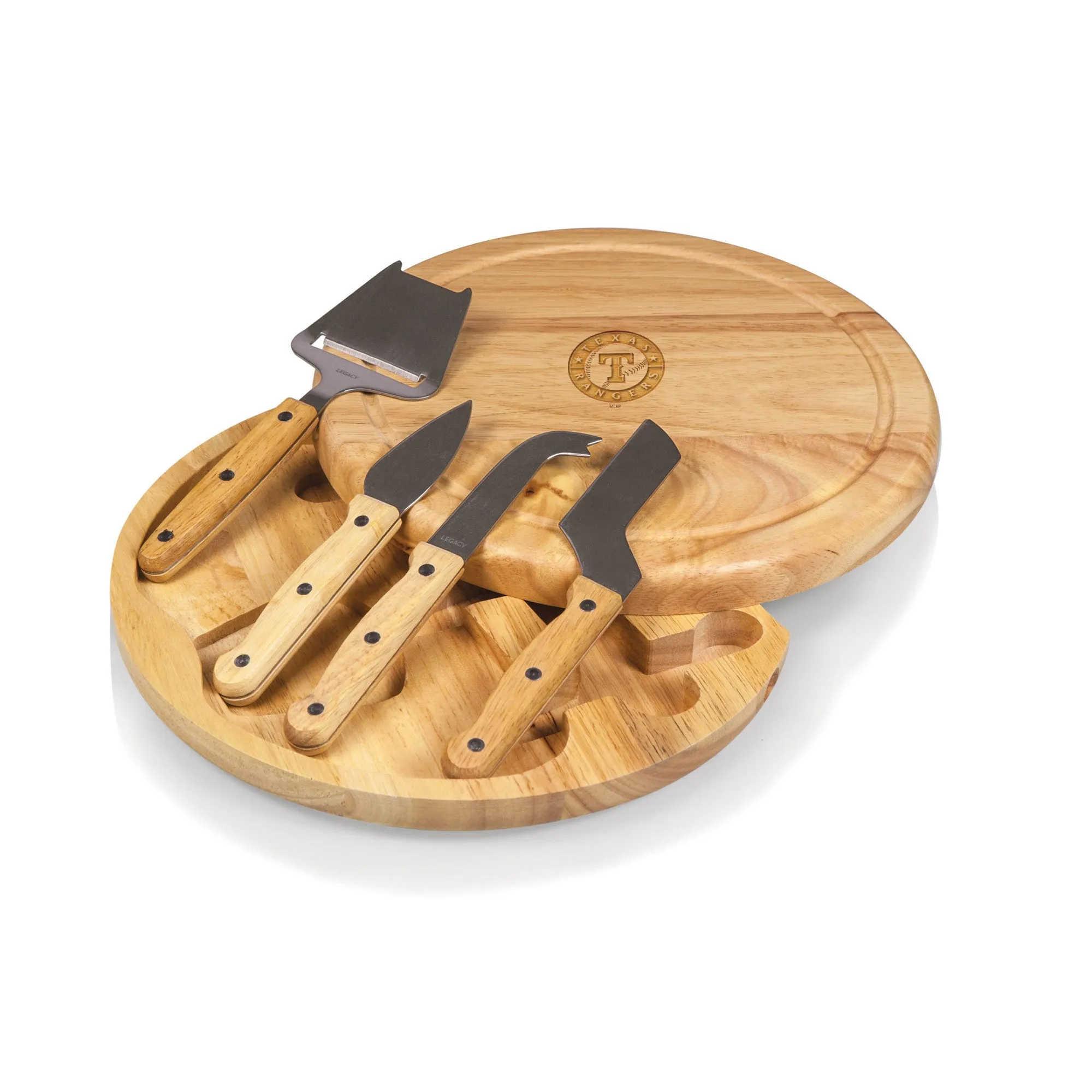 Texas Rangers - Circo Cheese Cutting Board & Tools Set