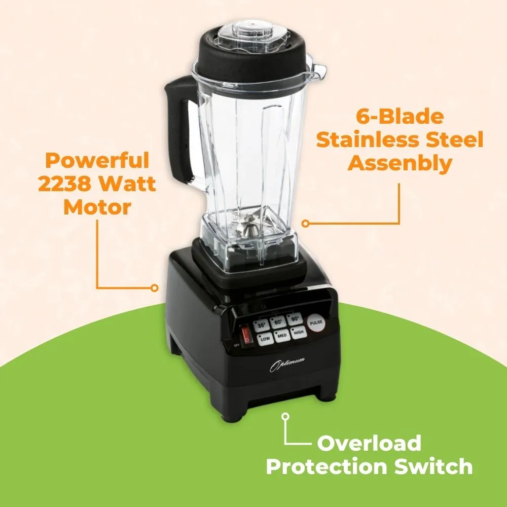 The Optimum 8200 - The Most Affordable High-Speed Blender!