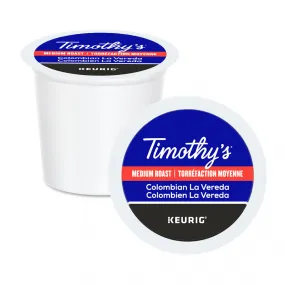 Timothy's Colombian La Vereda K-Cup® Pods 24 Pack