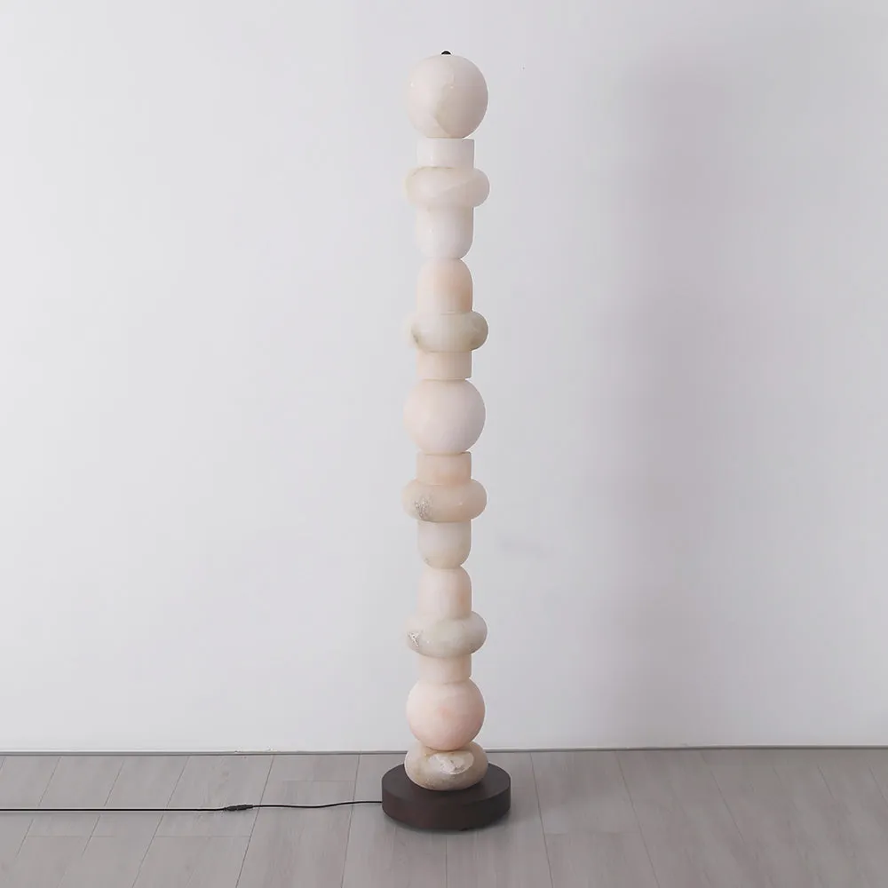 Tribeca Alabaster Floor Lamp