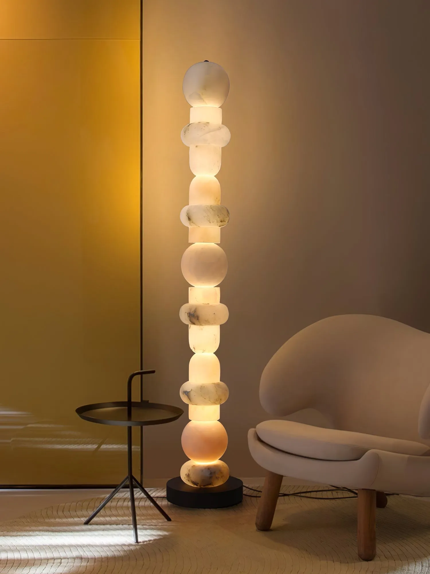 Tribeca Alabaster Floor Lamp