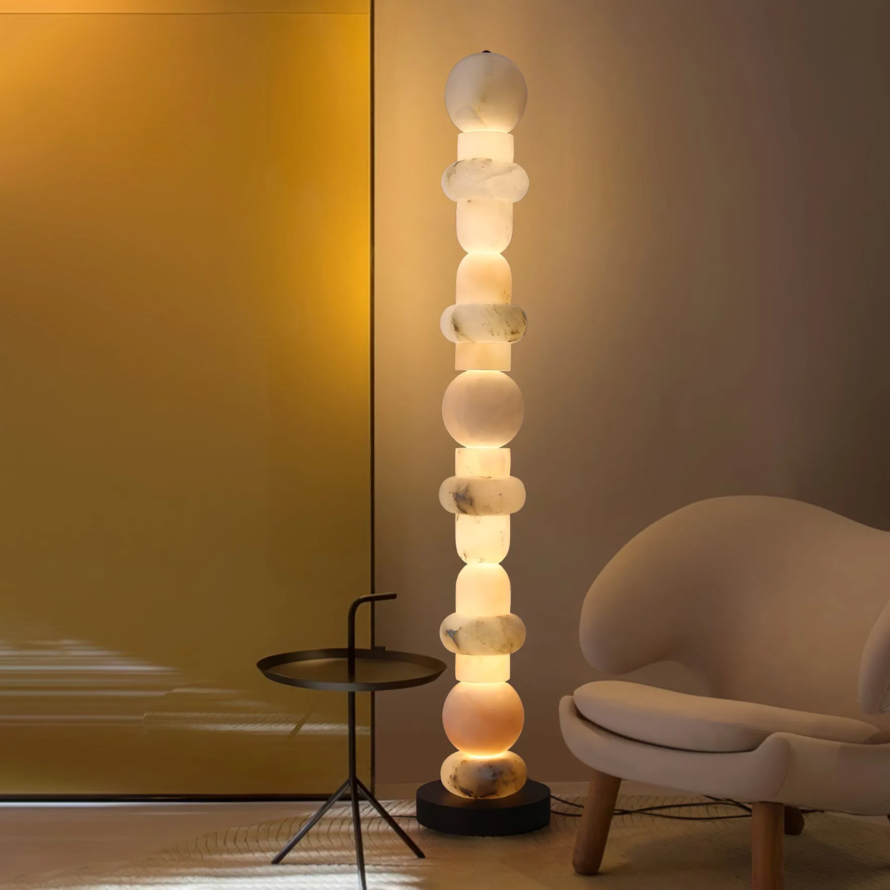 Tribeca Alabaster Floor Lamp