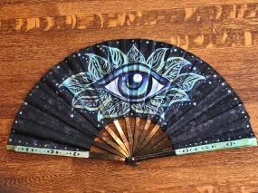 Trippy Hand Fan