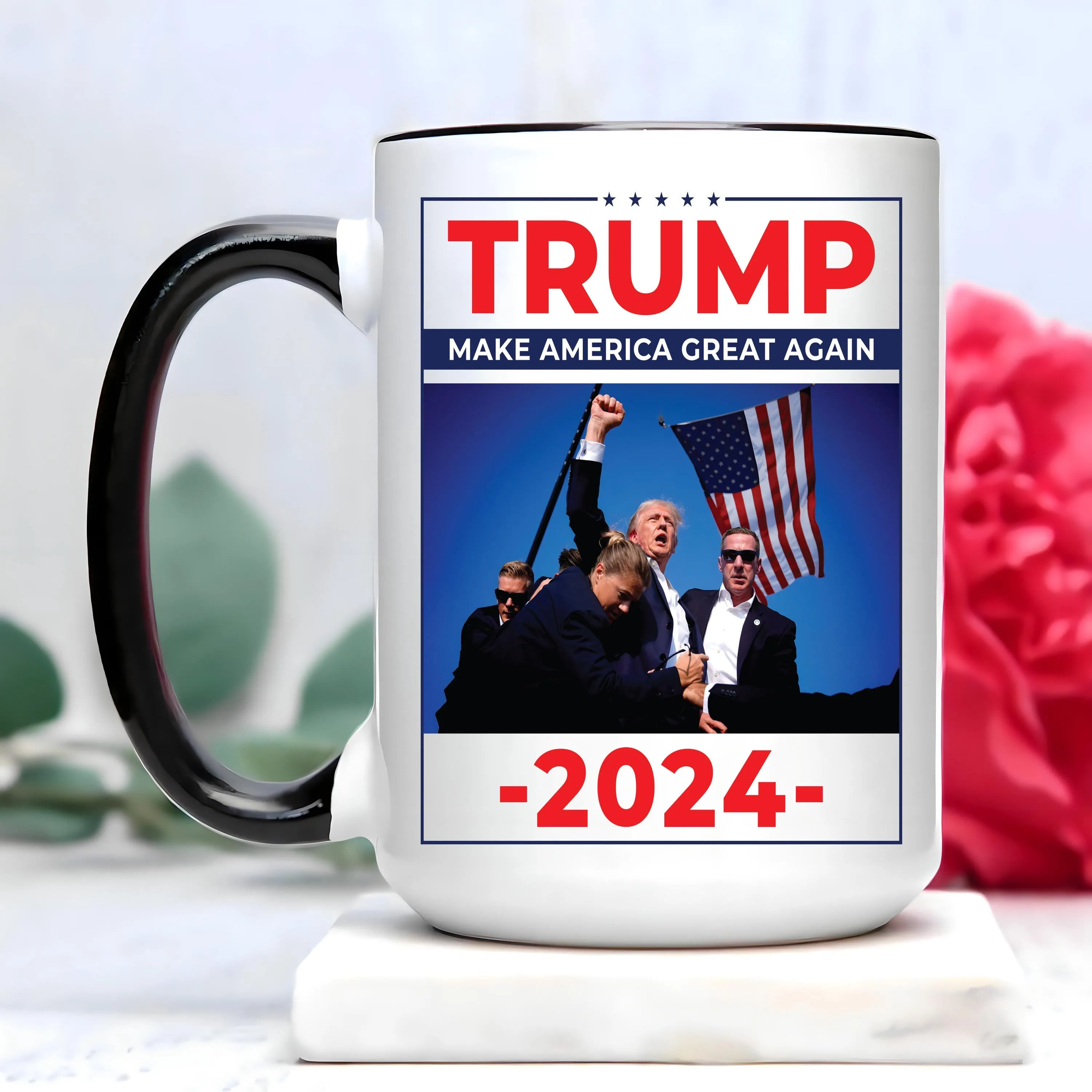 Trump 2024 Mug | Trump Coffee Mug | Make America Great Again | Trump Coffee Mug | Republican Gift |  Political Mug | Election 2024