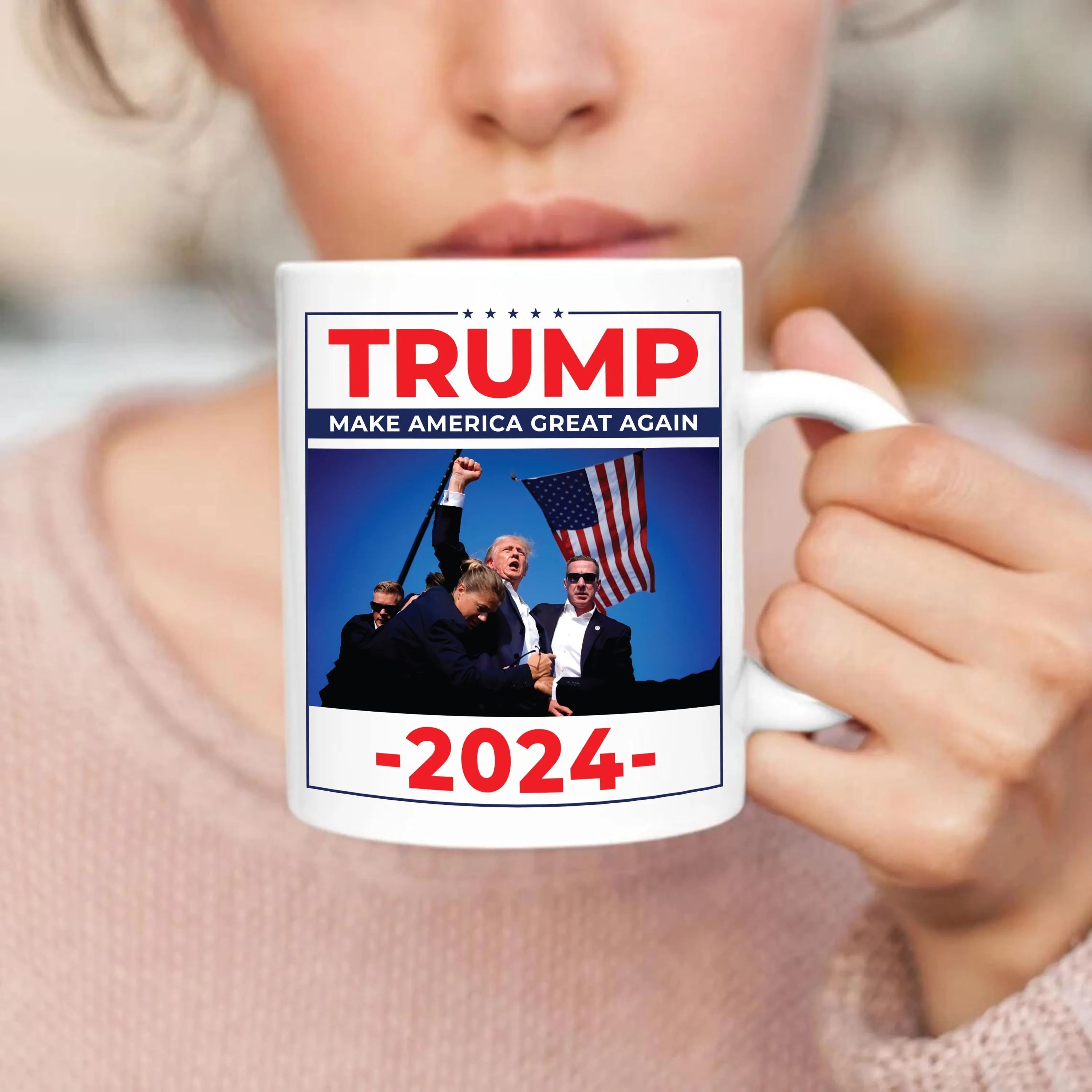 Trump 2024 Mug | Trump Coffee Mug | Make America Great Again | Trump Coffee Mug | Republican Gift |  Political Mug | Election 2024