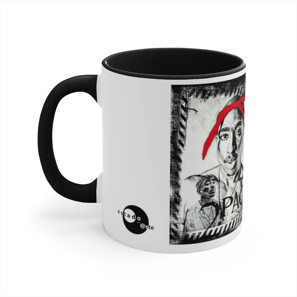 Tupac Accent Coffee Mug, 11oz by Insignia