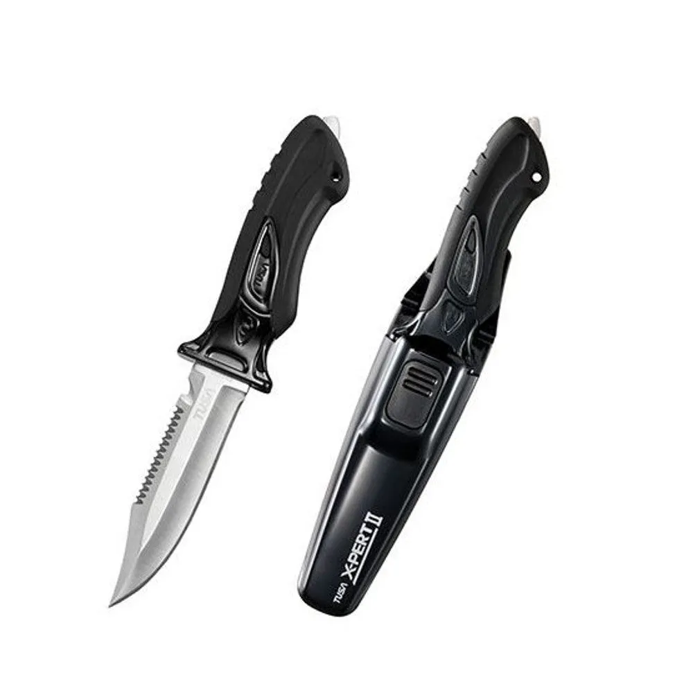 TUSA X-Pert II Drop Point Dive Knife