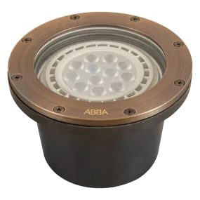 UNB08 Cast Brass Low Voltage Commercial PAR36 LED In-ground Light IP65 Waterproof