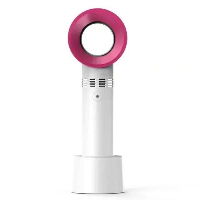 USB Rechargeable Bladeless Handheld Mini Fan Electronic Gadgets