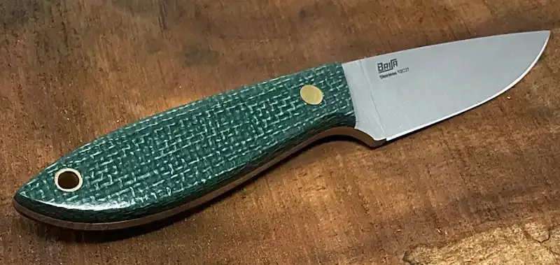 Vibe Composites- Jute Micarta- Juniper Green