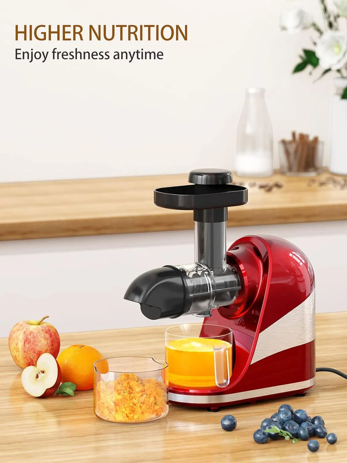 Wamife Slow Masticating Juicer Machine