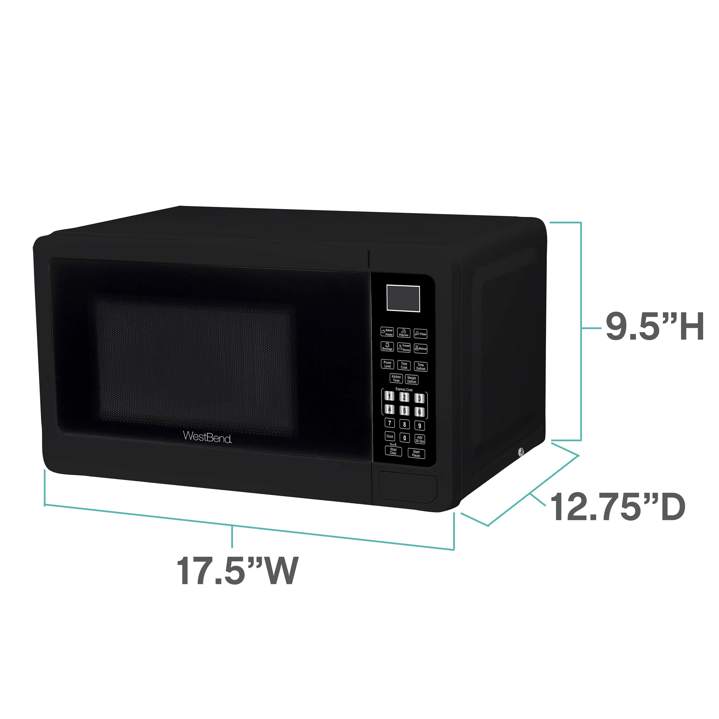 West Bend 0.7 cu. ft. Microwave Oven