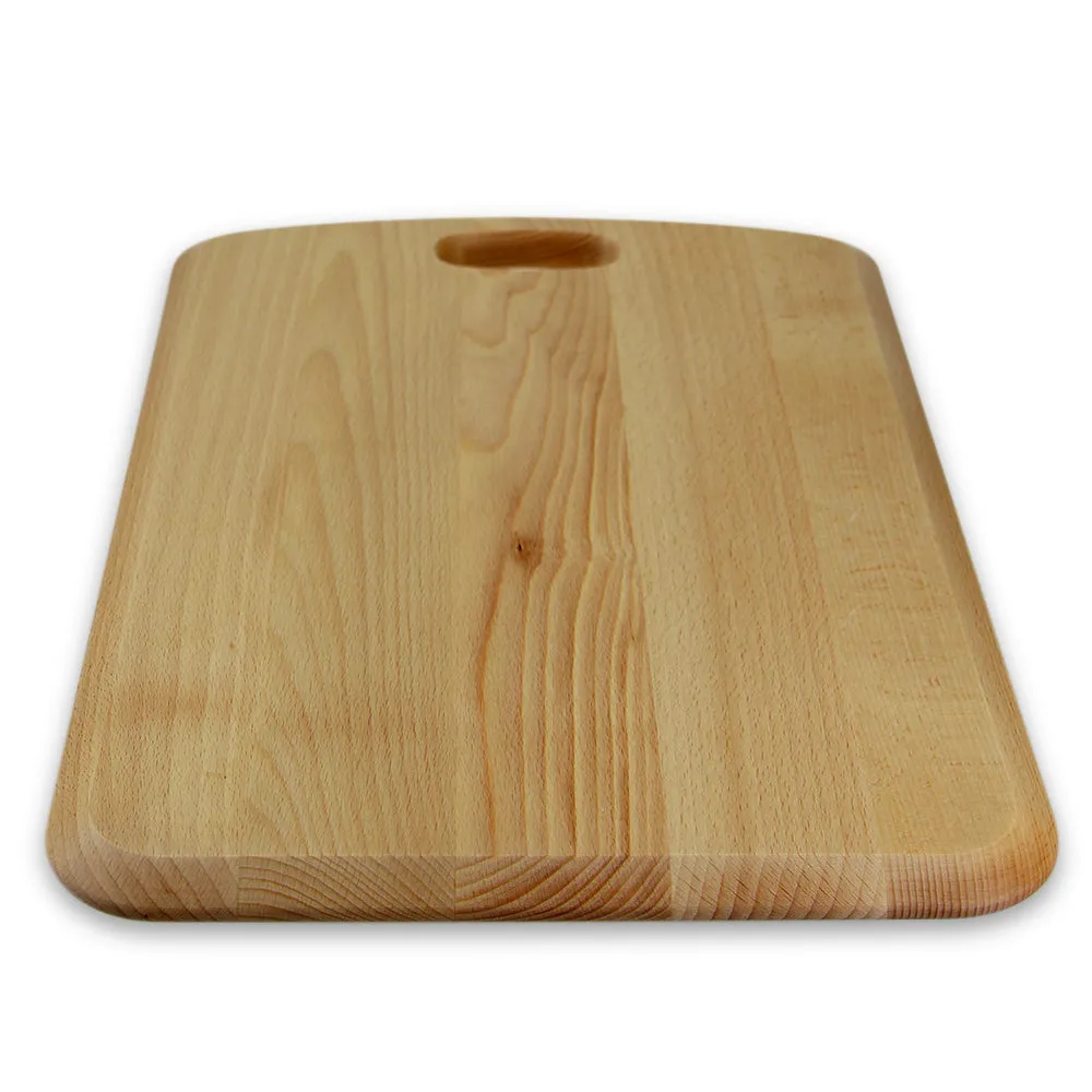 Wooden Cutting Board with Finger Grip