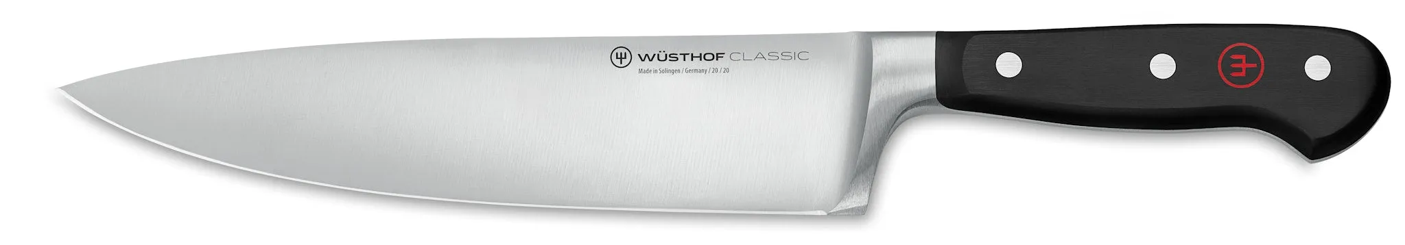 Wusthof Classic Ikon Black 3-Piece Chef's Knife Set