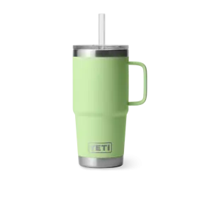 Yeti Rambler 25oz Key Lime Straw Mug