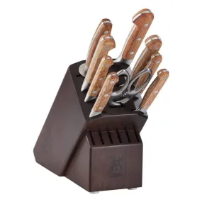 Zwilling Pro Holm Oak 10-piece Knife Block Set